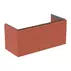 Dulap baza suspendat Ideal Standard Atelier Conca 2 sertare rosu - oranj 120 cm picture - 2