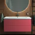 Dulap baza suspendat Ideal Standard Atelier Conca 2 sertare rosu - oranj 120 cm picture - 1