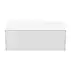 Dulap baza suspendat Ideal Standard Atelier Conca alb mat 1 sertar cu blat 100 cm picture - 6