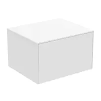 Dulap baza suspendat Ideal Standard Atelier Conca alb mat 1 sertar cu blat 60 cm