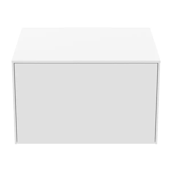 Dulap baza suspendat Ideal Standard Atelier Conca alb mat 1 sertar cu blat 60 cm picture - 8
