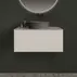Dulap baza suspendat Ideal Standard Atelier Conca alb mat 1 sertar cu blat 80 cm picture - 10