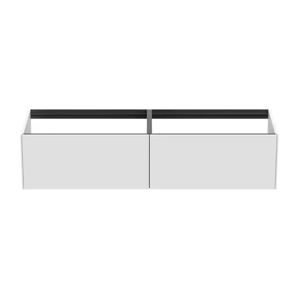 Dulap baza suspendat Ideal Standard Atelier Conca alb mat 2 sertare 160 cm picture - 5