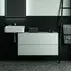 Dulap baza suspendat Ideal Standard Atelier Conca alb mat 2 sertare cu blat 100 cm picture - 3