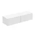 Dulap baza suspendat Ideal Standard Atelier Conca alb mat 2 sertare cu blat 160 cm picture - 1