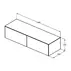 Dulap baza suspendat Ideal Standard Atelier Conca alb mat 2 sertare cu blat 160 cm picture - 6