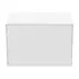 Dulap baza suspendat Ideal Standard Atelier Conca alb mat 2 sertare cu blat 80 cm picture - 5
