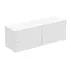 Dulap baza suspendat Ideal Standard Atelier Conca alb mat 4 sertare cu blat 160 cm picture - 1