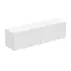 Dulap baza suspendat Ideal Standard Atelier Conca alb mat 4 sertare cu blat 200 cm picture - 2