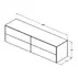 Dulap baza suspendat Ideal Standard Atelier Conca alb mat 4 sertare cu blat 200 cm picture - 9