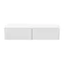 Dulap baza suspendat Ideal Standard Atelier Conca alb mat 4 sertare cu blat 240 cm picture - 4