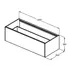Dulap baza suspendat Ideal Standard Atelier Conca antracit mat 1 sertar 120 cm picture - 6