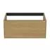 Dulap baza suspendat Ideal Standard Atelier Conca finisaj stejar deschis 1 sertar 80 cm picture - 8