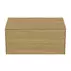 Dulap baza suspendat Ideal Standard Atelier Conca finisaj stejar deschis 1 sertar cu blat 80 cm picture - 5