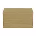Dulap baza suspendat Ideal Standard Atelier Conca finisaj stejar deschis 2 sertare cu blat 100 cm picture - 5