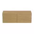 Dulap baza suspendat Ideal Standard Atelier Conca finisaj stejar deschis 4 sertare cu blat 160 cm picture - 5