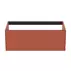 Dulap baza suspendat Ideal Standard Atelier Conca rosu - oranj mat 1 sertar 100 cm picture - 4