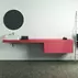 Dulap baza suspendat Ideal Standard Atelier Conca rosu - oranj mat 1 sertar 100 cm picture - 8