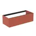 Dulap baza suspendat Ideal Standard Atelier Conca rosu - oranj mat 1 sertar 120 cm picture - 1