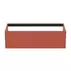 Dulap baza suspendat Ideal Standard Atelier Conca rosu - oranj mat 1 sertar 120 cm picture - 5