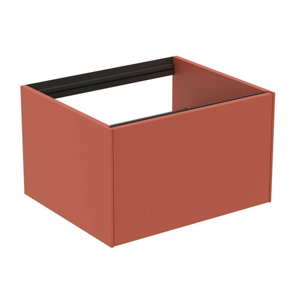 Dulap baza suspendat Ideal Standard Atelier Conca rosu – oranj mat 1 sertar 60 cm Atelier