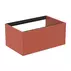 Dulap baza suspendat Ideal Standard Atelier Conca rosu - oranj mat 1 sertar 80 cm picture - 1