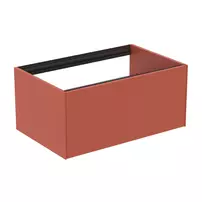 Dulap baza suspendat Ideal Standard Atelier Conca rosu - oranj mat 1 sertar 80 cm