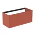 Dulap baza suspendat Ideal Standard Atelier Conca rosu - oranj mat 2 sertare 120 cm picture - 2