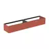 Dulap baza suspendat Ideal Standard Atelier Conca rosu - oranj mat 2 sertare 240 cm picture - 1