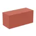 Dulap baza suspendat Ideal Standard Atelier Conca rosu - oranj mat 2 sertare cu blat 120 cm picture - 1