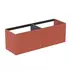 Dulap baza suspendat Ideal Standard Atelier Conca rosu - oranj mat 4 sertare 160 cm picture - 2