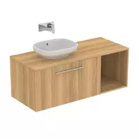 Dulap baza suspendat Ideal Standard i.life B finisaj stejar natural 1 sertar 80 cm picture - 2