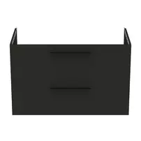 Dulap baza suspendat Ideal Standard i.life B gri carbon mat 2 sertare 100 cm picture - 8
