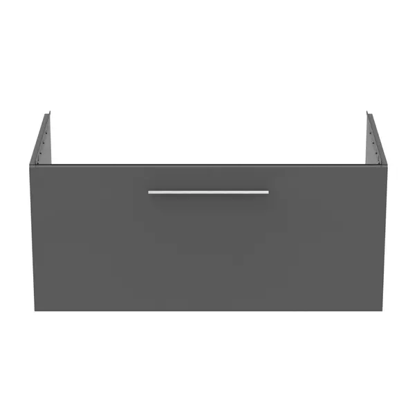 Dulap baza suspendat Ideal Standard i.life B gri quartz mat 1 sertar 100 cm picture - 4