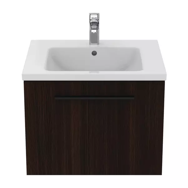 Dulap baza suspendat Ideal Standard i.life B finisaj stejar cafeniu 1 sertar 60 cm picture - 4