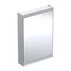 Dulap cu oglinda Geberit One ComfortLight dreapta 60 cm aluminiu eloxat picture - 1