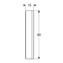 Dulap cu oglinda si nisa Geberit One ComfortLight 105 cm aluminiu eloxat picture - 4