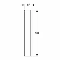 Dulap cu oglinda si nisa Geberit One ComfortLight dreapta 60 cm aluminiu eloxat picture - 3