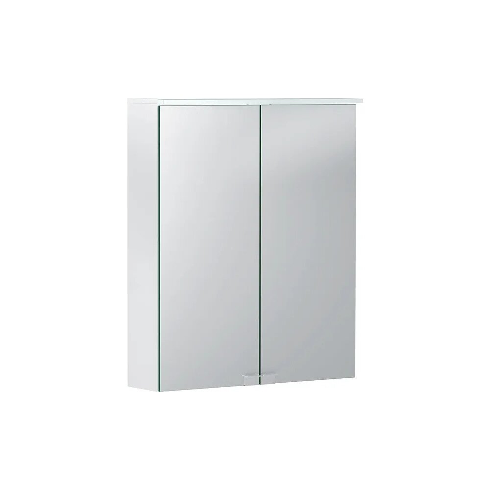 Dulap cu oglinda suspendat Geberit Option Basic alb mat 56 cm alb