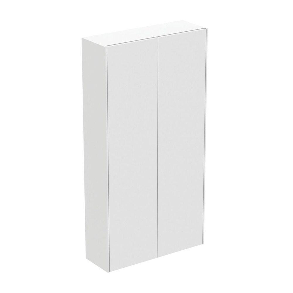 Dulap inalt suspendat Ideal Standard Atelier Conca alb mat 72 cm 2 usi