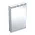 Dulap incastrat cu oglinda Geberit One ComfortLight 60 cm stanga aluminiu eloxat picture - 1