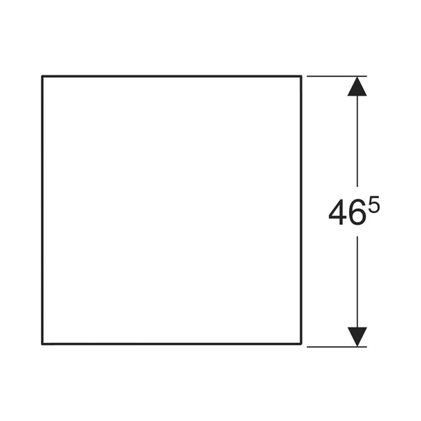 Dulap mediu suspendat Geberit One gri nisip lucios 45 cm picture - 2