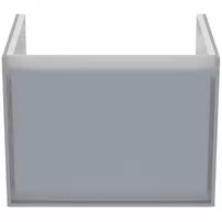 Dulap suspendat pentru lavoar gri deschis mat Ideal Standard Connect Air Cube 53.5 cm picture - 2