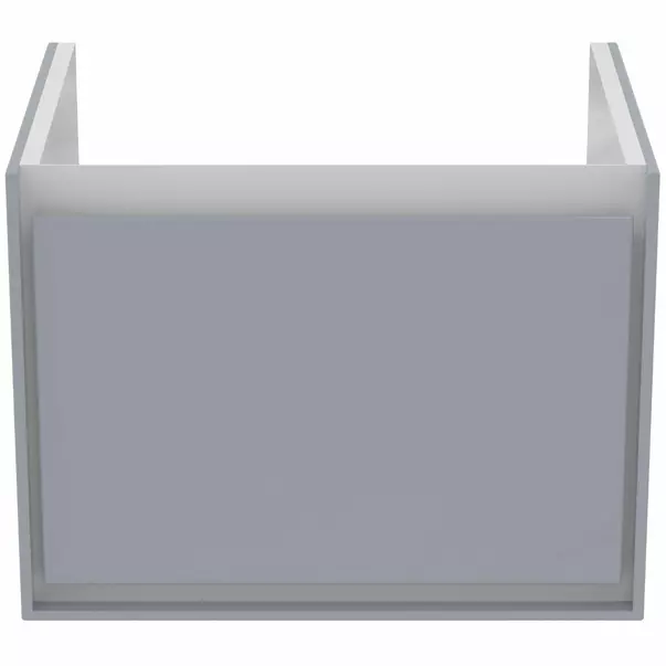 Dulap suspendat pentru lavoar gri deschis mat Ideal Standard Connect Air Cube 53.5 cm picture - 2