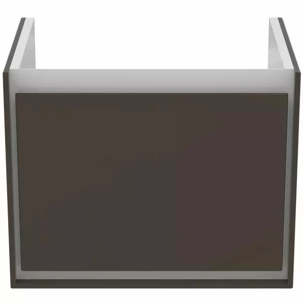 Dulap suspendat pentru lavoar maro inchis lemn Ideal Standard Connect Air 50 cm picture - 2
