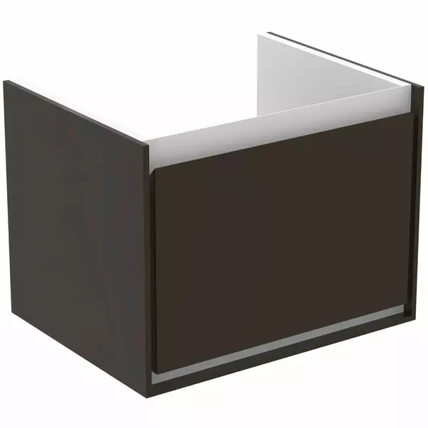 Dulap suspendat pentru lavoar maro inchis lemn Ideal Standard Connect Air Cube 53.5 cm picture - 2
