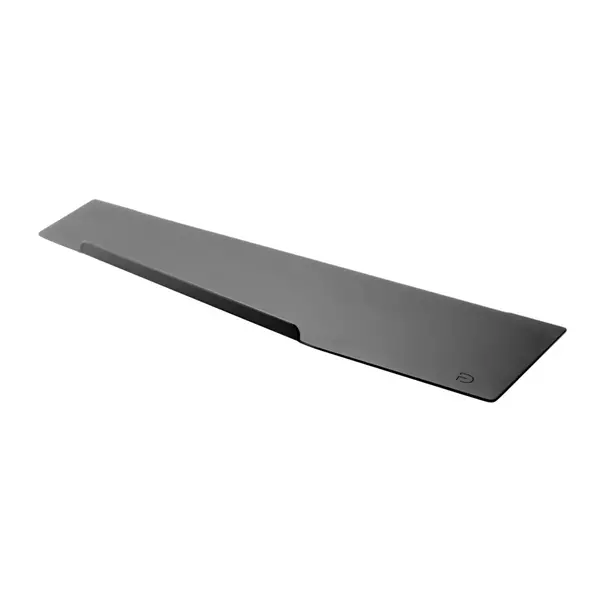 Etajera metalica FDesign Piazza 40 cm negru mat