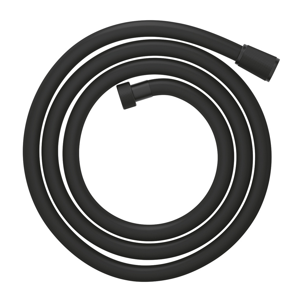 Furtun de dus Grohe SilverFlex 175 cm negru mat Phantom Black 175