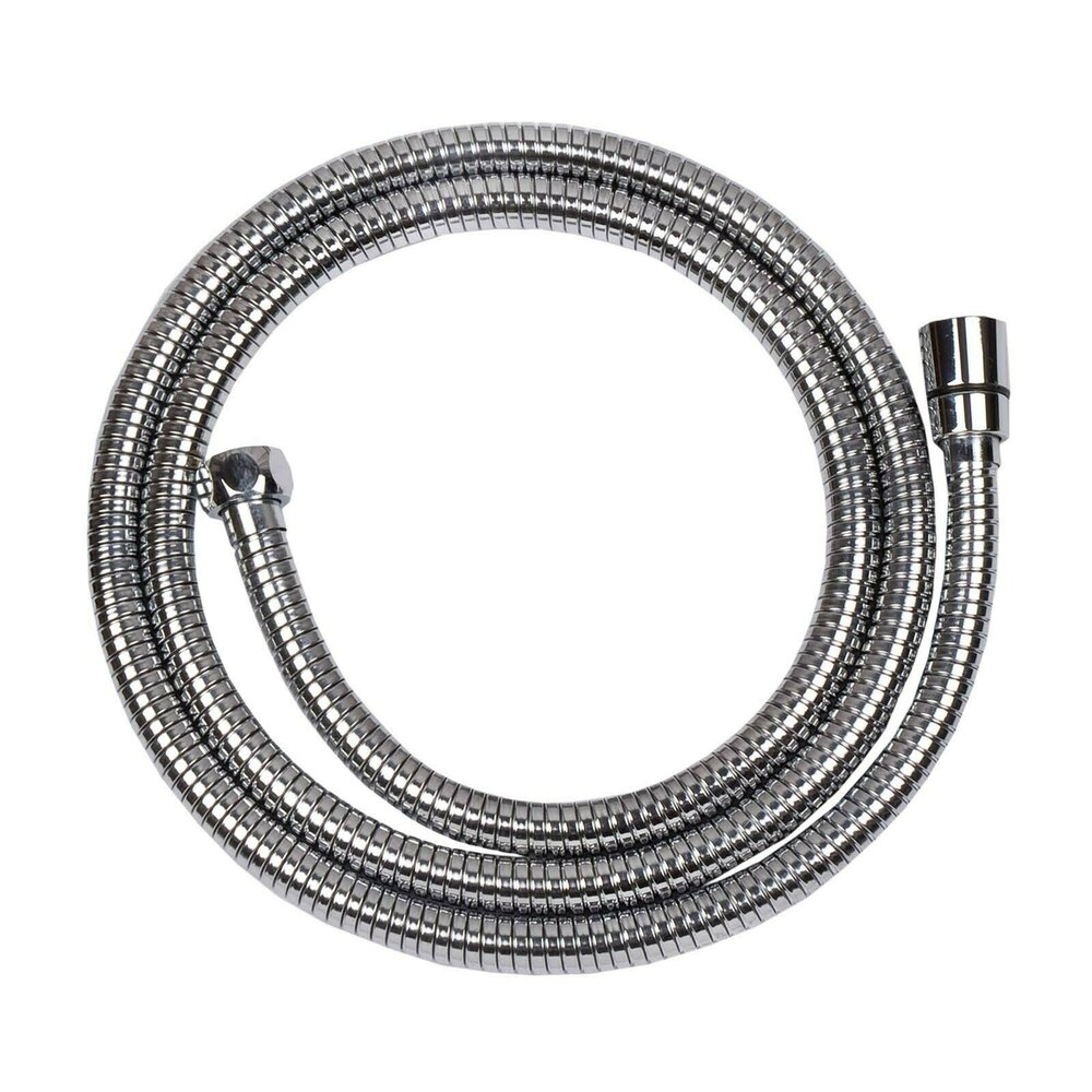 Furtun de dus Invena Exe extensibil 150/200 cm crom lucios 150/200