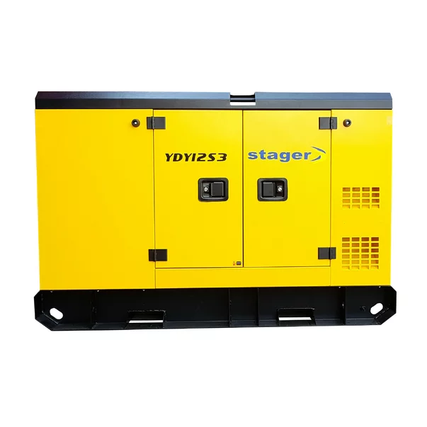 Generator insonorizat Stager YDY12S3 diesel trifazat 8.8kW, 16A, 1500rpm picture - 3